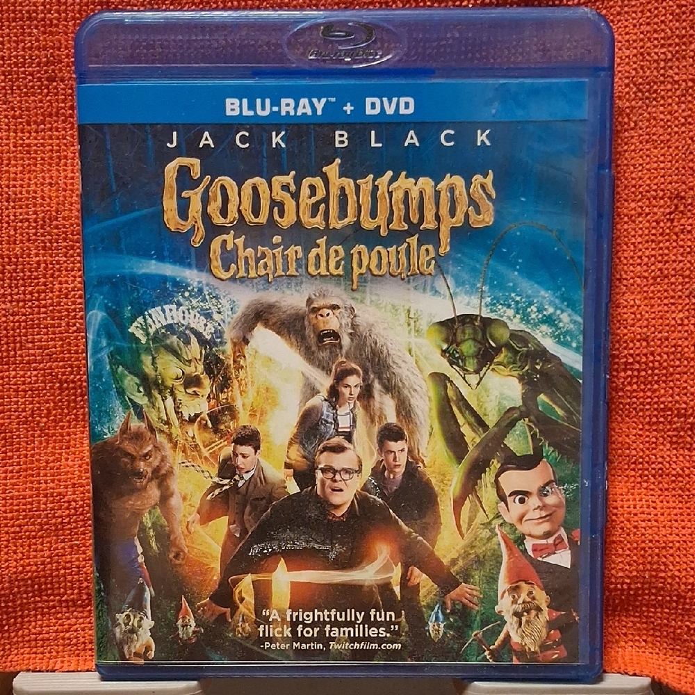 DVD SALE 📽️5/$15 - 10/$25 🎞️  Goosebumps Blu-ray + DVD